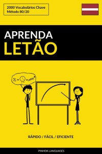 Cover Aprenda Letao: Rapido / Facil / Eficiente: 2000 Vocabularios Chave