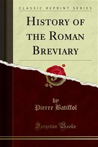 Cover History of the Roman Breviary