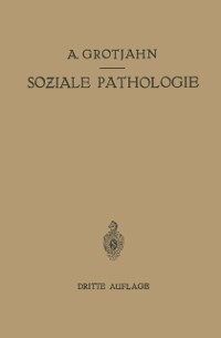 Cover Soziale Pathologie