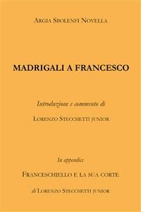 Cover Madrigali a Francesco