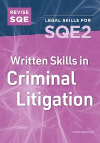 Cover Revise SQE Written Skills in Criminal Litigation