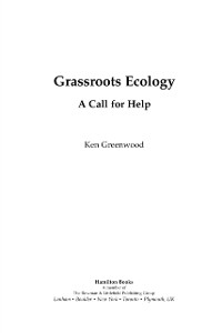 Cover Grassroots Ecology