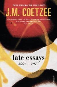 Cover Late Essays
