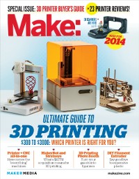 Cover Make: Ultimate Guide to 3D Printing 2014