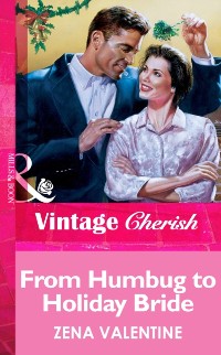 Cover FROM HUMBUG TO HOLIDAY BRIDE