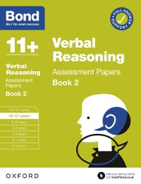 Cover Bond 11+: Bond 11+ Verbal Reasoning Assessment Papers 10-11 Book 2: Ready for the 2024 exam