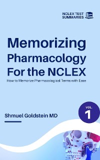 Cover Memorizing Pharmacology for NCLEX