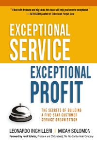 Cover Exceptional Service, Exceptional Profit