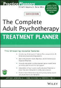 Cover The Complete Adult Psychotherapy Treatment Planner