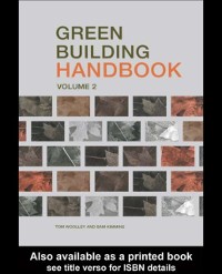 Cover Green Building Handbook: Volume 2