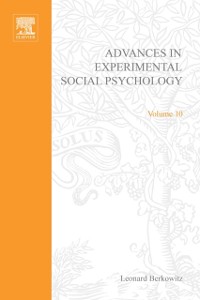 Cover Advances in Experimental Social Psychology