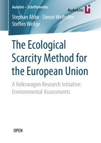 Cover Ecological Scarcity Method for the European Union