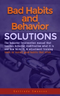 Cover Bad Habits And Behavior Solutions