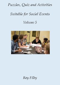 Cover Puzzles, Quiz and Activities suitable for Social Events Volume 5