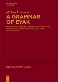 Cover A Grammar of Eyak