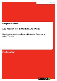 Cover Die Nation bei Benedict Anderson