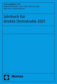 Cover Jahrbuch für direkte Demokratie 2021