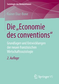 Cover Die "Economie des conventions"