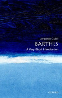 Cover Barthes: A Very Short Introduction