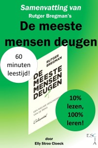 Cover Samenvatting van Rutger Bregman's De meeste mensen deugen