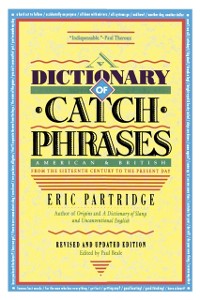 Cover Dictionary of Catch Phrases