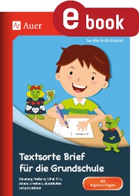 Cover Textsorte Brief für die Grundschule