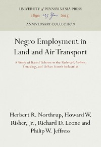 Cover Negro Employment in Land and Air Transport