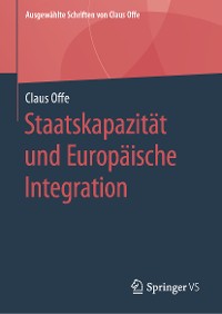 Cover Staatskapazität und Europäische Integration