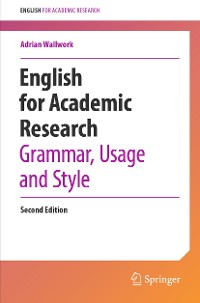 Cover English for Academic Research: Grammar, Usage and Style