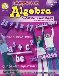Cover Jumpstarters for Algebra, Grades 7 - 8