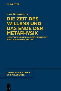 Cover Die Zeit des Willens und das Ende der Metaphysik