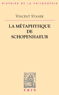 Cover La métaphysique de Schopenhauer