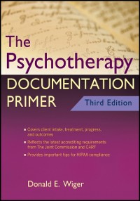 Cover Psychotherapy Documentation Primer