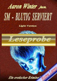 Cover SM - BLUTIG SERVIERT  Leseprobe Extra Large