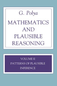 Cover Mathematics and Plausible Reasoning, Volume 2