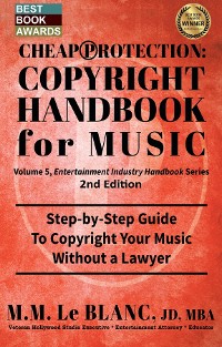 Cover CHEAP PROTECTION COPYRIGHT HANDBOOK FOR MUSIC, 2nd Edition