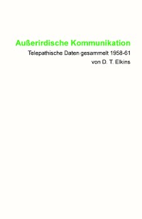 Cover Außerirdische Kommunikation