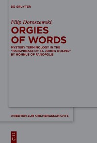 Cover Orgies of Words