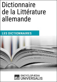 Cover Dictionnaire de la Littérature allemande