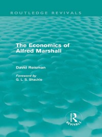 Cover The Economics of Alfred Marshall (Routledge Revivals)