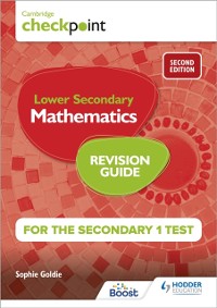 Cover Cambridge Checkpoint Lower Secondary Mathematics Revision Guide for the Secondary 1 Test 2nd edition