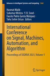 Cover International Conference on Signal, Machines, Automation, and Algorithm