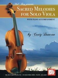 Cover Sacred Melodies for Solo Viola