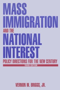 Cover Mass Immigration and the National Interest