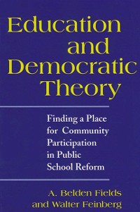 Cover Education and Democratic Theory