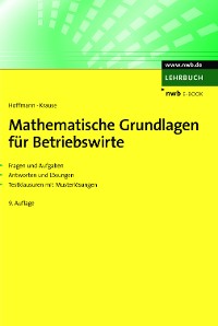 Cover Mathematische Grundlagen für Betriebswirte
