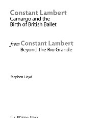 Cover Constant Lambert