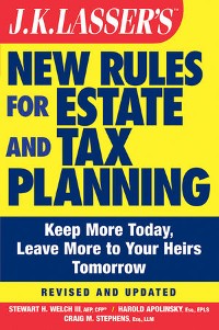 Cover J.K. Lasser's New Rules for Estate and Tax Planning