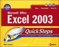 Cover Microsoft Office Excel 2003 QuickSteps