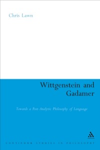 Cover Wittgenstein and Gadamer